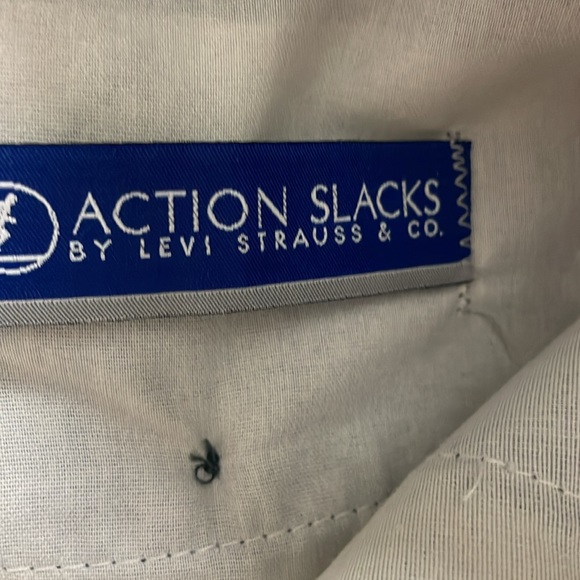 Action Slacks by Levis Strauss & Co Dress/Casual Pant size 40x24 - Picture 8 of 10